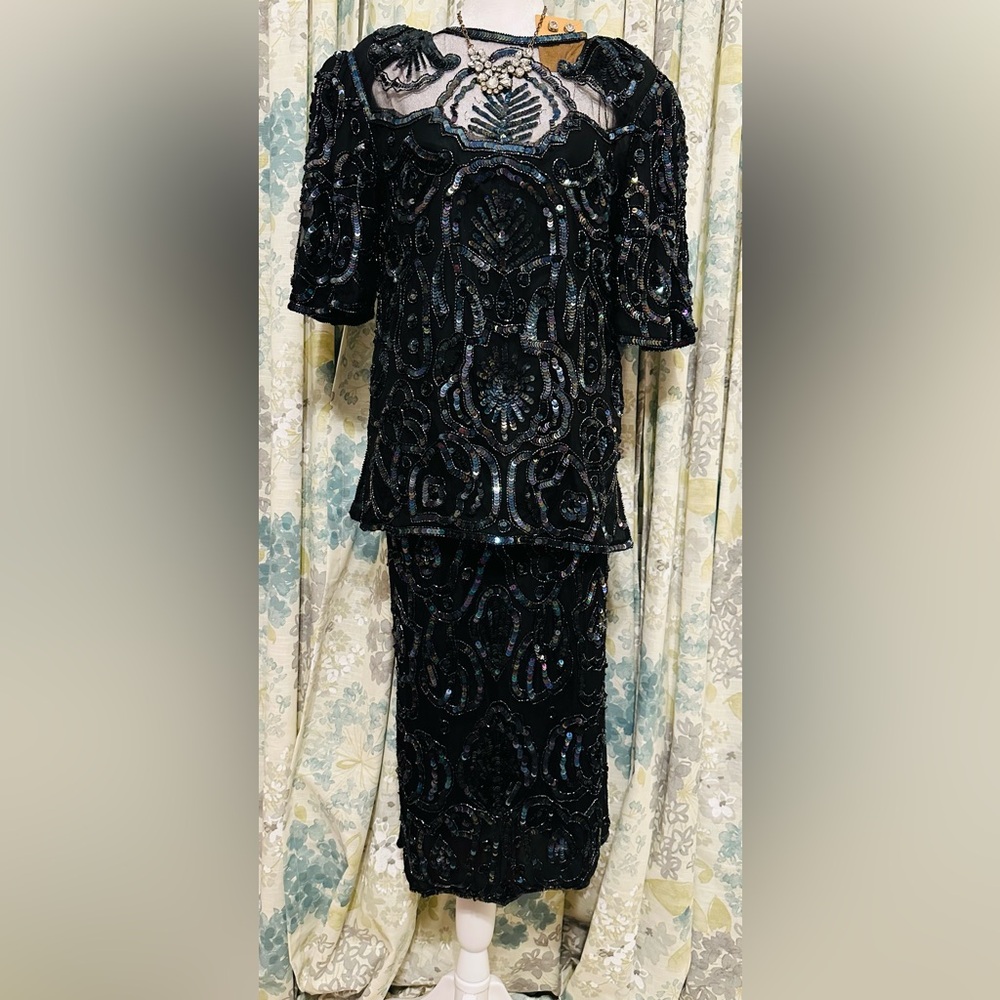 Vintage Nite Waves Sequin Set